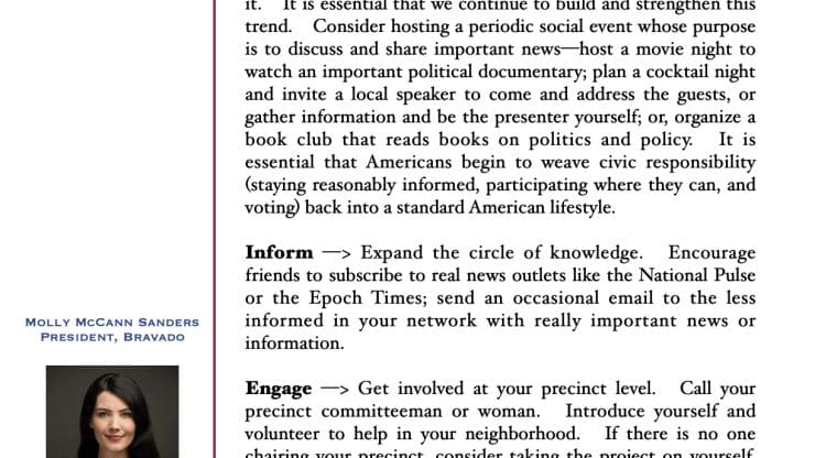 ‎Activated Citizen one pager ‎